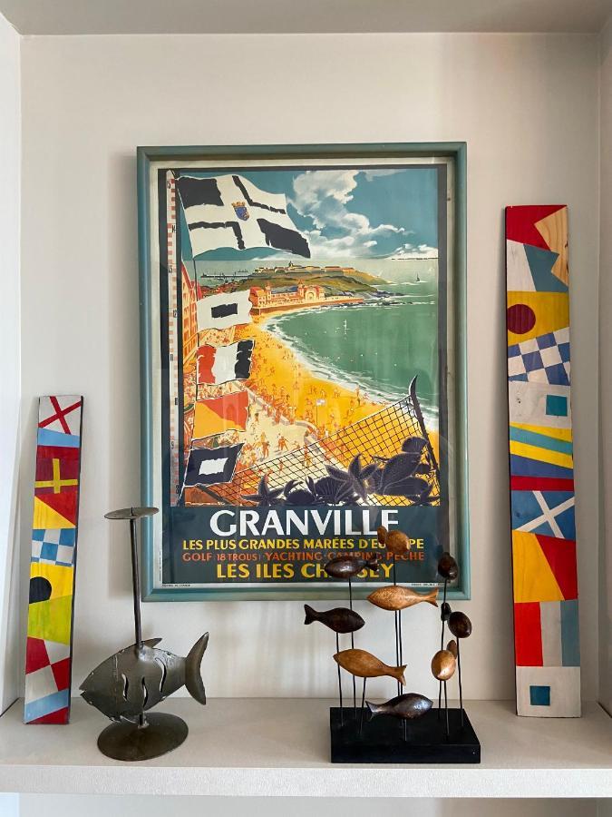 Le Petit Logis - Vue Mer Granville Luaran gambar